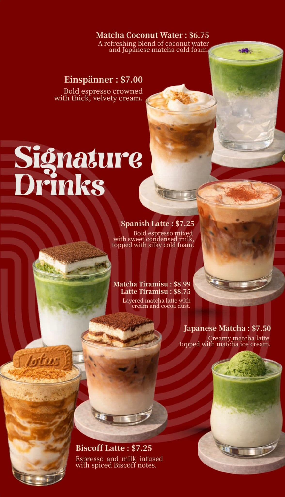 Signature Drinks